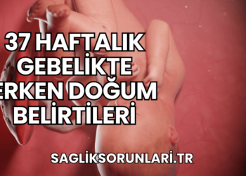 37 Haftalık Gebelikte Erken Doğum Belirtileri
