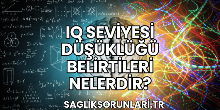 IQ Seviyesi Düşüklüğü Belirtileri Nelerdir?