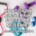Kondisyon Aletlerinin Faydaları Nelerdir?