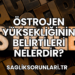 Östrojen Yüksekliğinin Belirtileri Nelerdir?