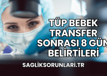Tüp Bebek Transfer Sonrası 8 Gün Belirtileri