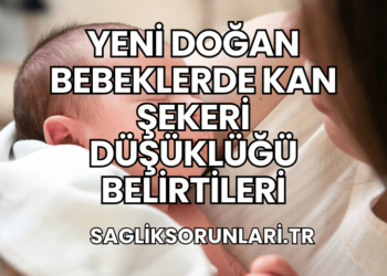 Yeni Doğan Bebeklerde Kan Şekeri Düşüklüğü Belirtileri