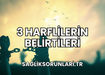 3 Harflilerin Belirtileri