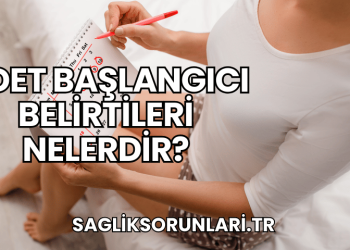 Adet Başlangıcı Belirtileri Nelerdir?