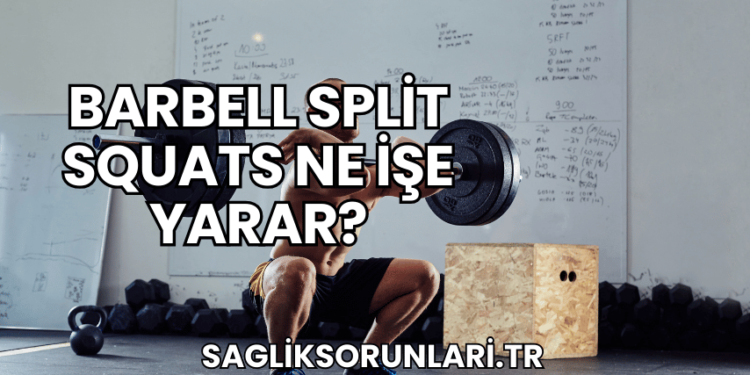 Barbell Split Squats Ne İşe Yarar?