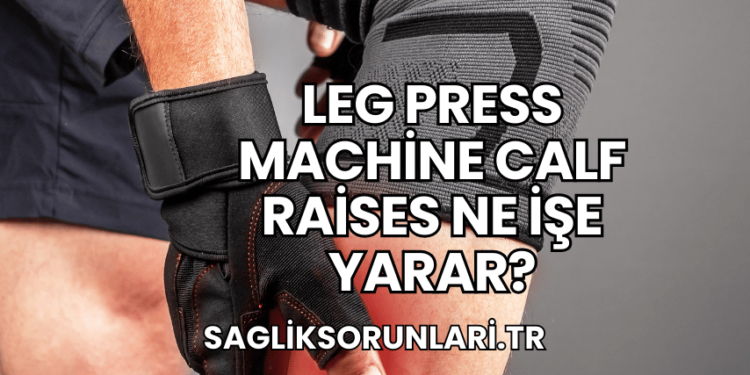 Leg Press Machine Calf Raises Ne İşe Yarar?