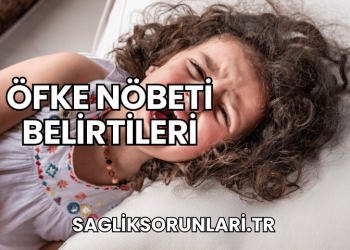 Öfke Nöbeti Belirtileri