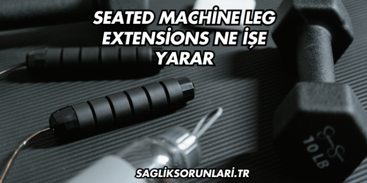 Seated Machine Leg Extensions Ne İşe Yarar?