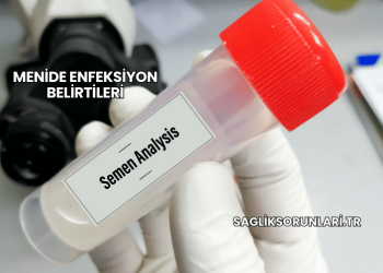 Menide Enfeksiyon Belirtileri