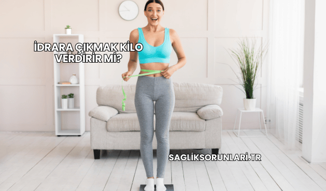 İdrara Çıkmak Kilo Verdirir mi?