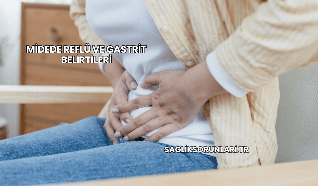 Midede Reflü ve Gastrit Belirtileri