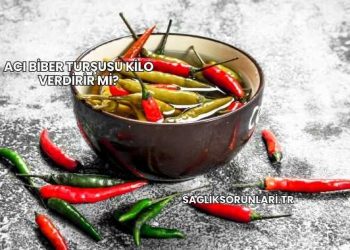 Acı Biber Turşusu Kilo Verdirir mi?v