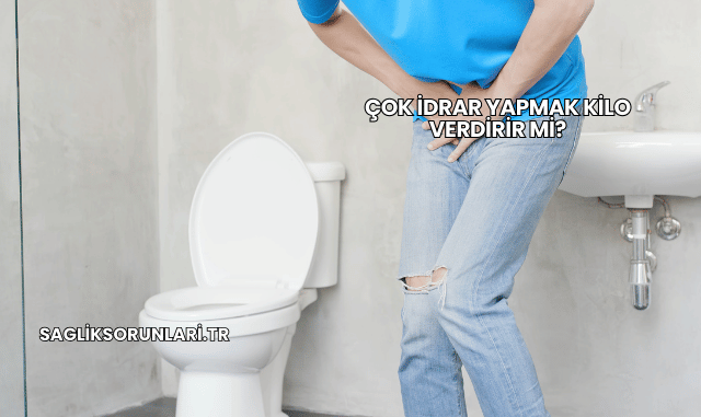 Çok İdrar Yapmak Kilo Verdirir mi?