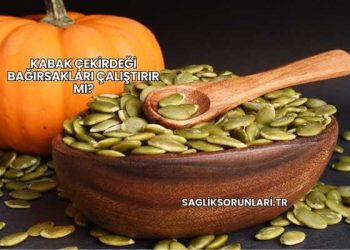 Kabak Çekirdeği Bağırsakları Çalıştırır mı?