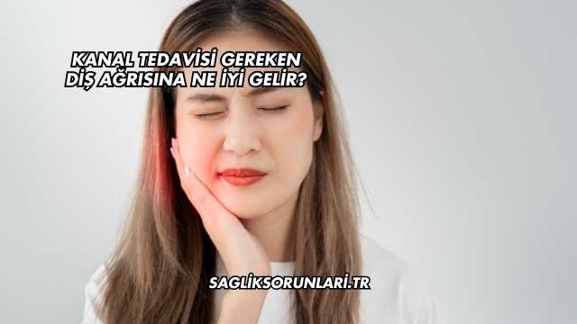 Kanal Tedavisi Gereken Diş Ağrısına Ne İyi Gelir?