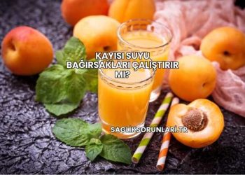 Kayısı Suyu Bağırsakları Çalıştırır mı?