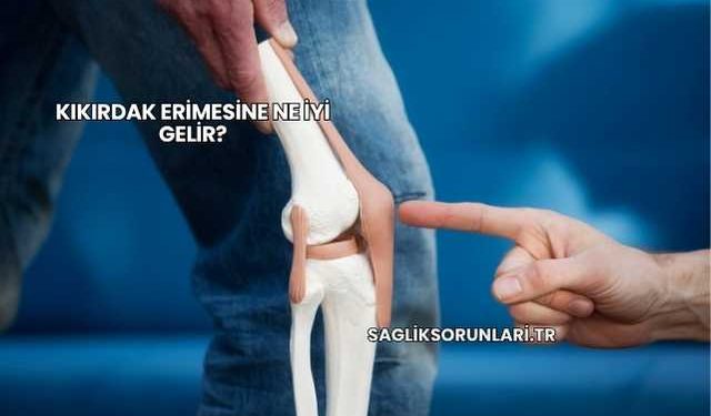 Kıkırdak Erimesine Ne İyi Gelir?