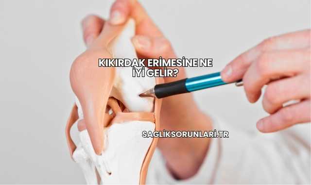 Kıkırdak Erimesine Ne İyi Gelir?