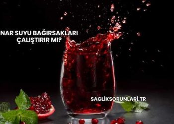 Nar Suyu Bağırsakları Çalıştırır mı?