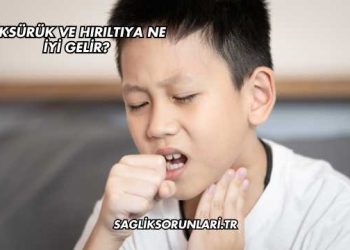 Öksürük ve Hırıltıya Ne İyi Gelir?