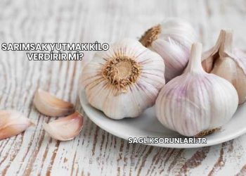 Sarımsak Yutmak Kilo Verdirir mi?
