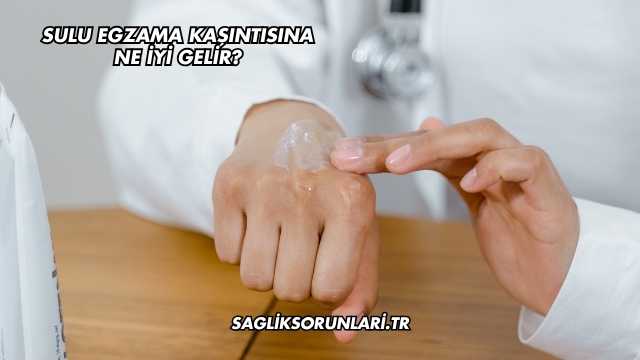 Sulu Egzama Kaşıntısına Ne İyi Gelir?