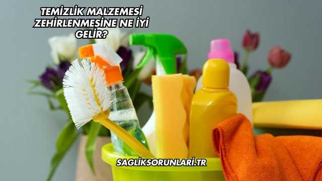 Temizlik Malzemesi Zehirlenmesine Ne İyi Gelir?