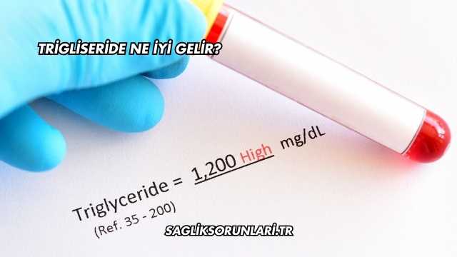 Trigliseride Ne İyi Gelir?