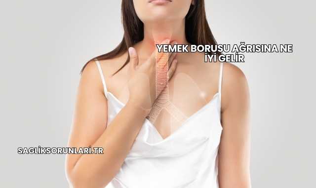 Yemek Borusu Ağrısına Ne İyi Gelir
