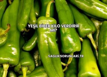 Yeşil Biber Kilo Verdirir mi?