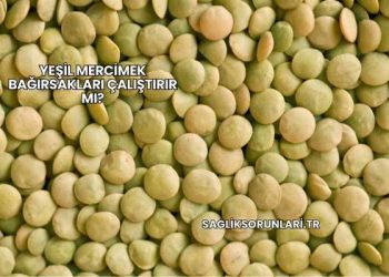 Yeşil Mercimek Bağırsakları Çalıştırır mı?