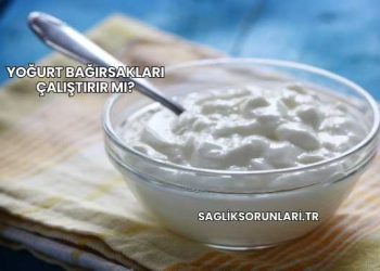 Yoğurt Bağırsakları Çalıştırır mı?