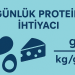 Günlük Protein İhtiyacı Hesaplama