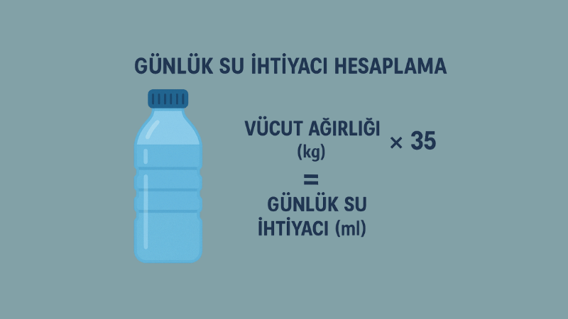 Günlük Su İhtiyacı Hesaplama