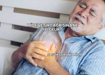 Mide ve Sırt Ağrısına Ne İyi Gelir?