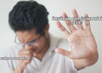 Öksürük Alerjisine Ne İyi Gelir?