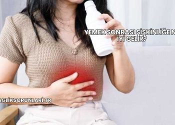 Yemek Sonrası Şişkinliğe Ne İyi Gelir?