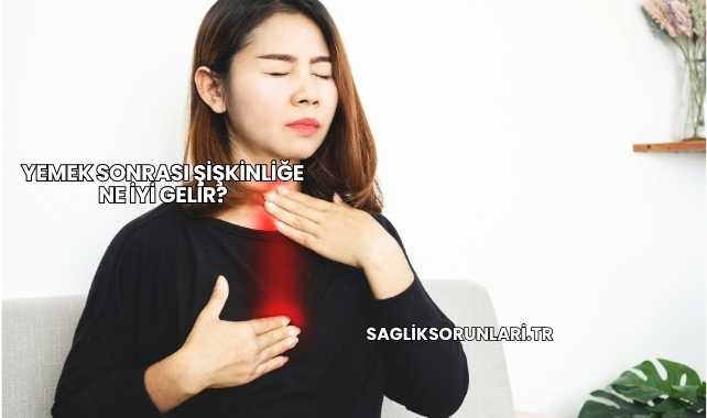 Yemek Sonrası Şişkinliğe Ne İyi Gelir?