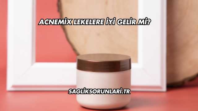 Acnemix Lekelere İyi Gelir mi?