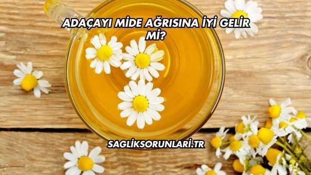 Adaçayı Mide Ağrısına İyi Gelir mi?