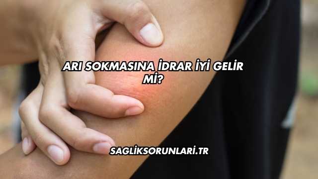Arı Sokmasına İdrar İyi Gelir mi?
