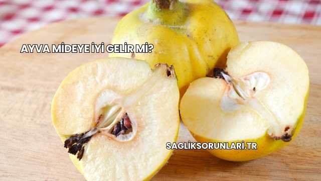 Ayva Mideye İyi Gelir mi?