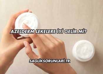 Azelderm Lekelere İyi Gelir mi?