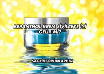 Bepanthol Krem Sivilceye İyi Gelir mi?