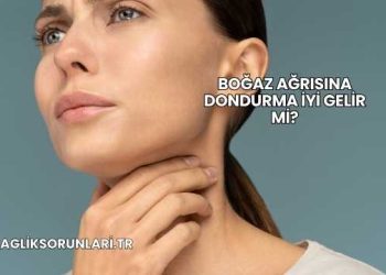 Boğaz Ağrısına Dondurma İyi Gelir mi?