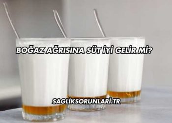 Boğaz Ağrısına Süt İyi Gelir mi?