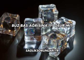 Buz Baş Ağrısına İyi Gelir mi?