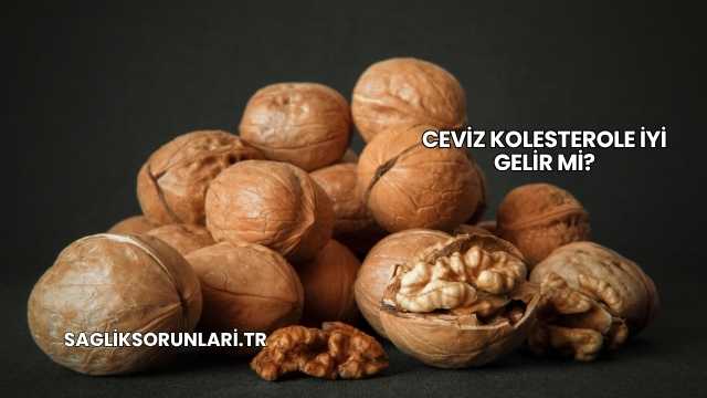 Ceviz Kolesterole İyi Gelir mi?