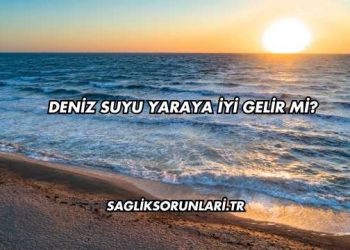 Deniz Suyu Yaraya İyi Gelir mi?