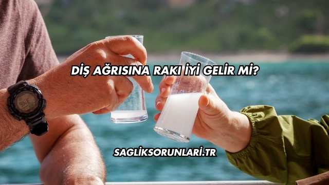 Diş Ağrısına Rakı İyi Gelir mi?